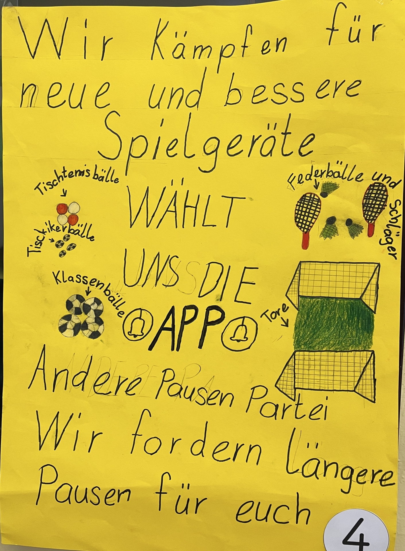 Wahlplakat