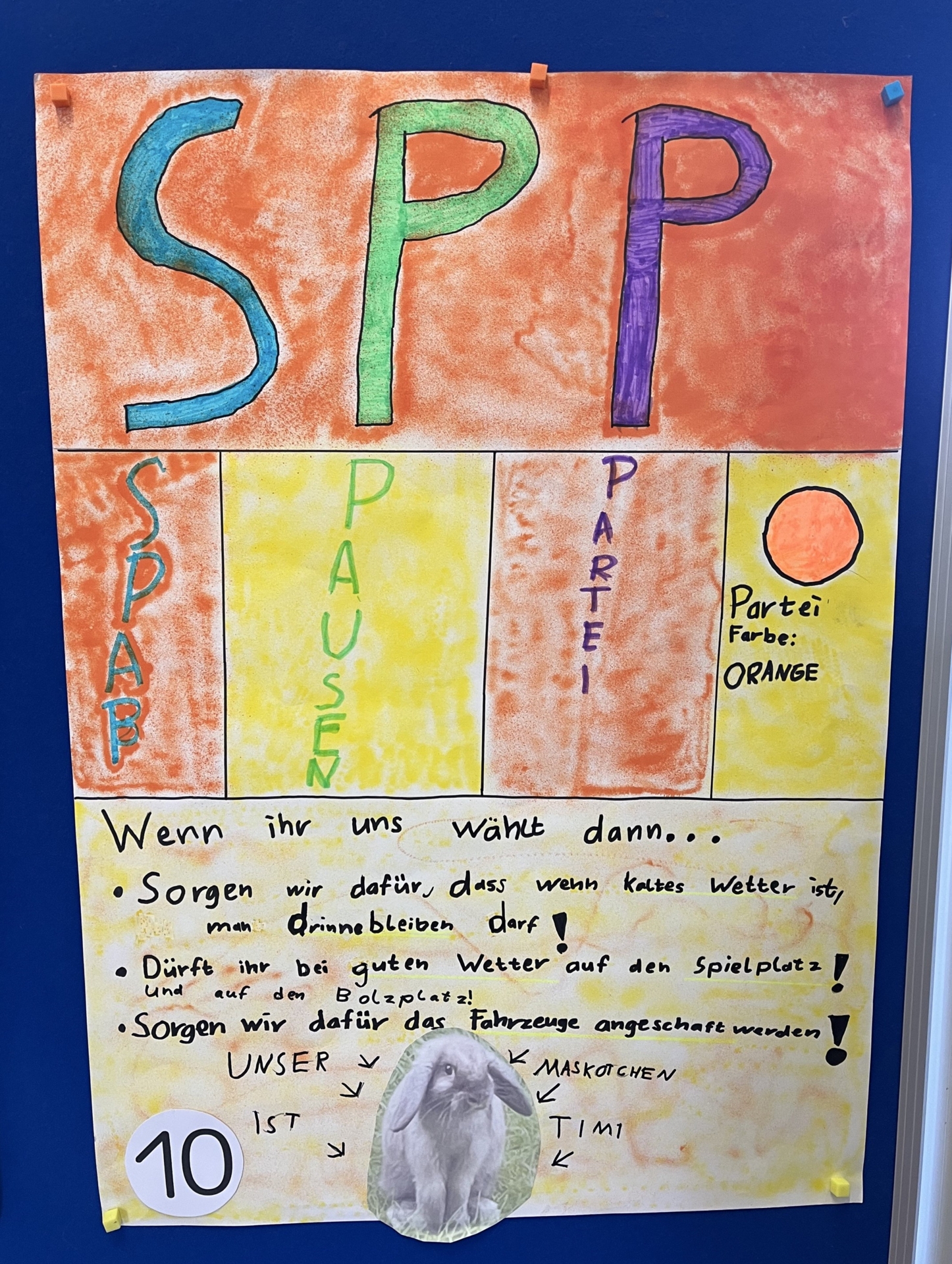 Wahlplakat