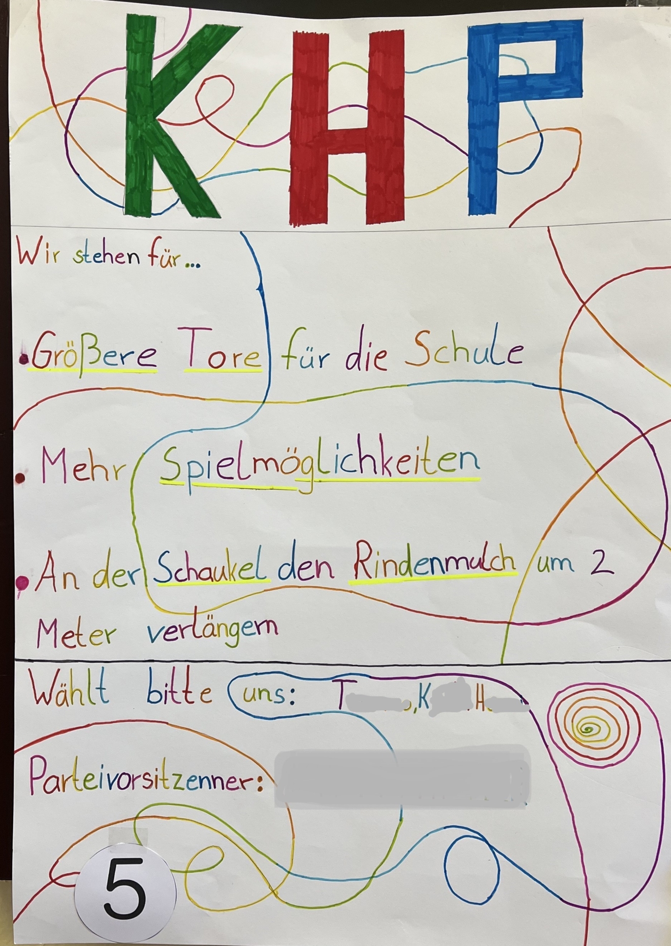 Wahlplakat