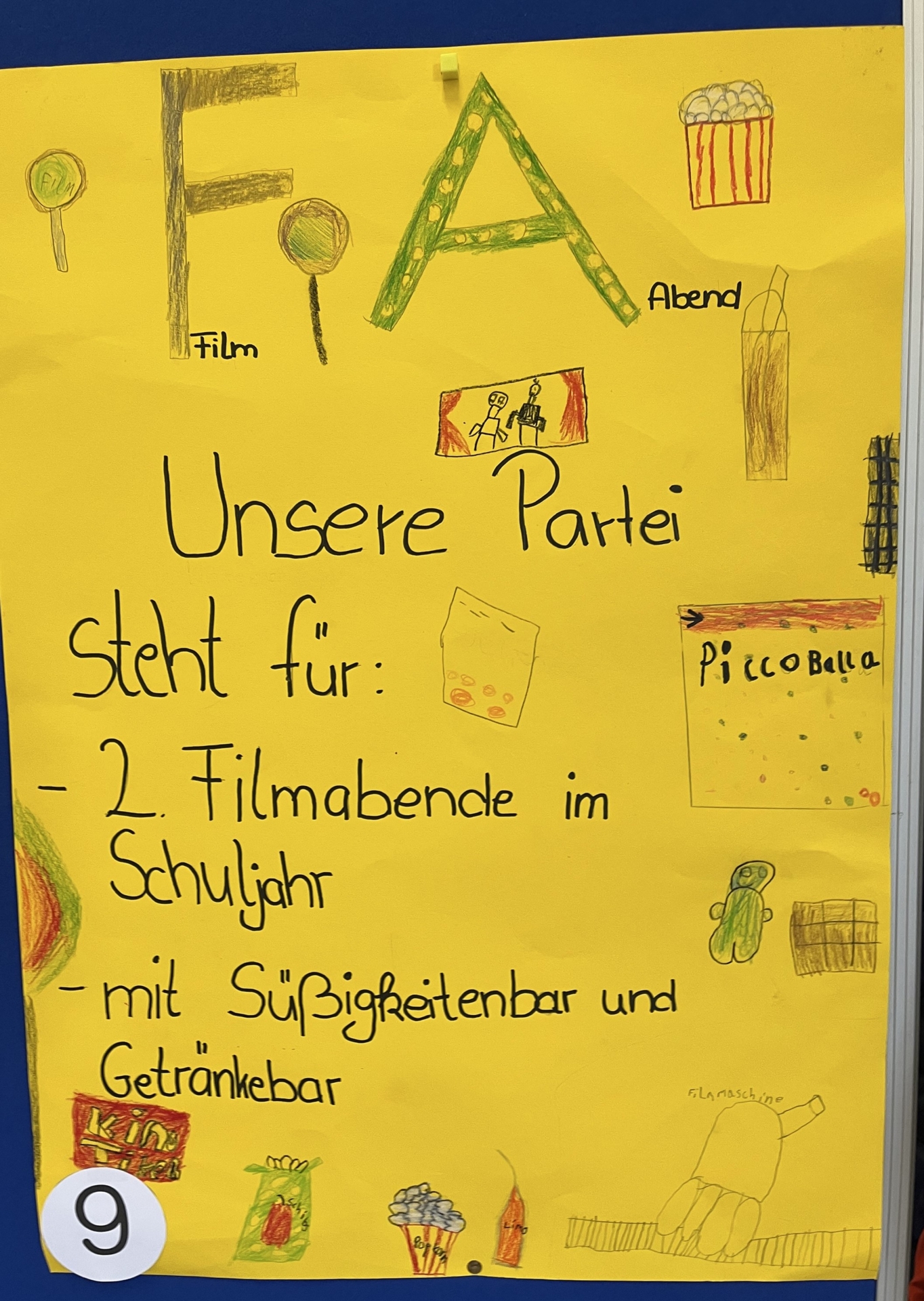 Wahlplakat