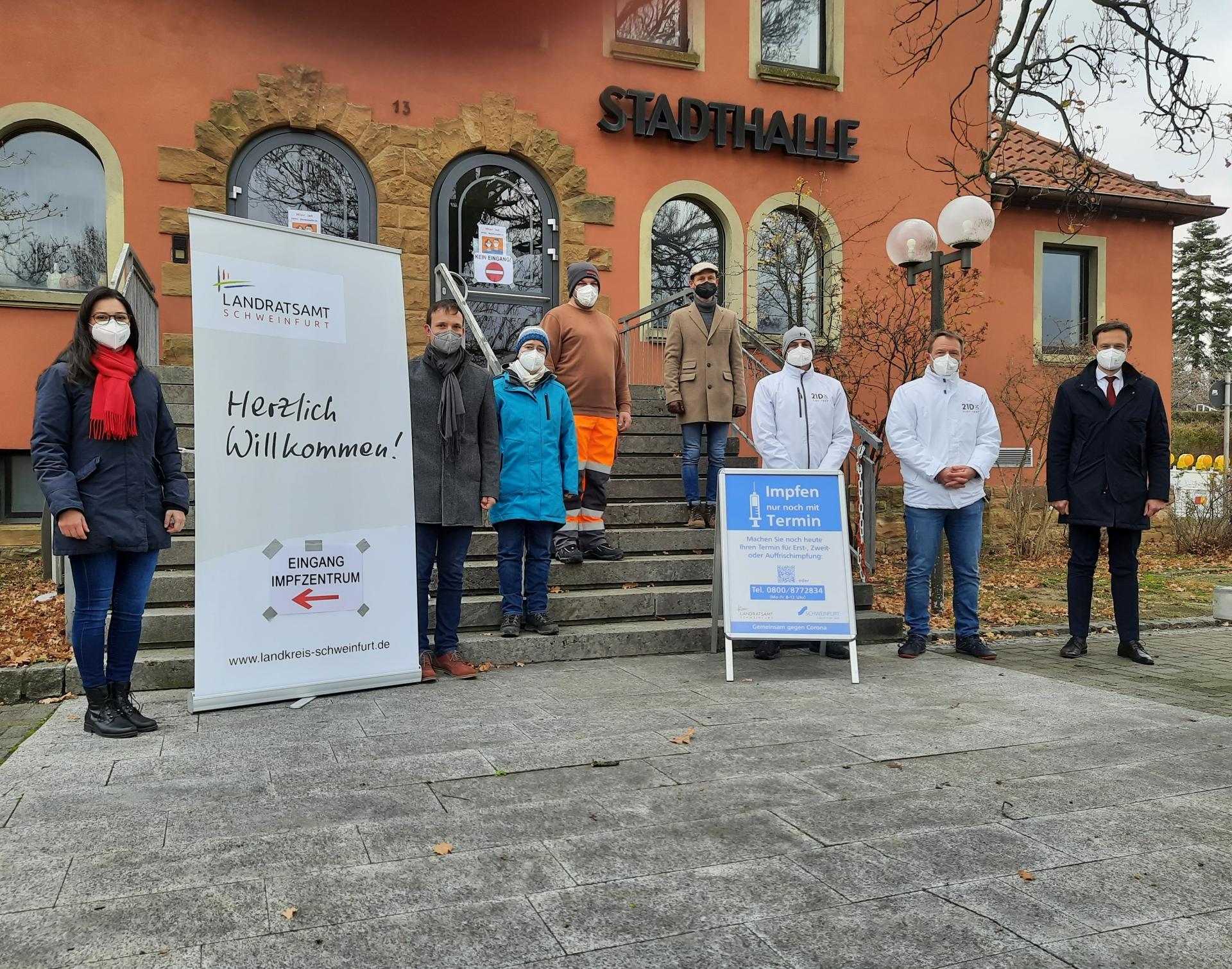 Wiedereröffnung Impfzentrum Gerolzhofen