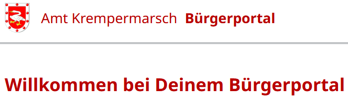 Auszug Bürgerportal