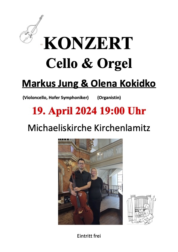 Konzert Cello & Orgel 240419