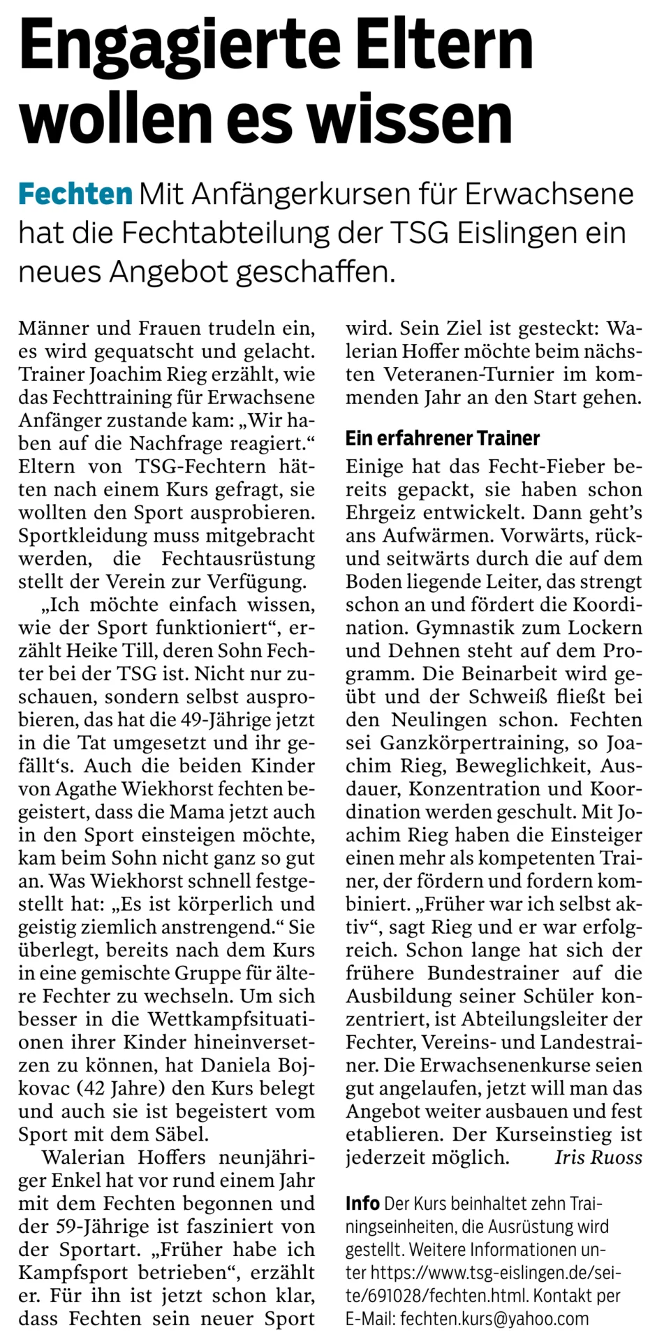 Bericht NWZ 19.02.2026