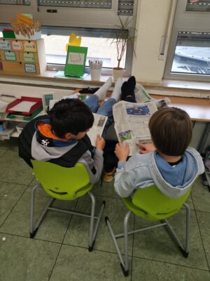 Start des newdate-Zeitungsprojekts im vierten Jahrgang (Bild vergrößern)
