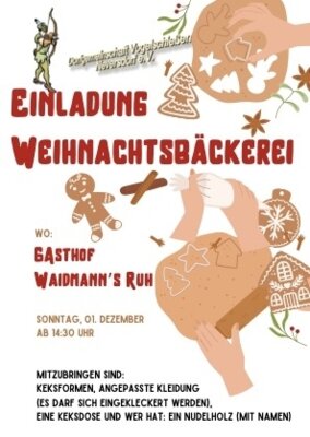 Weihnachtsbäckerei 2024
