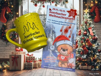 „Viel los in der Auerbacher Weihnachtszeit" (Bild vergrößern)
