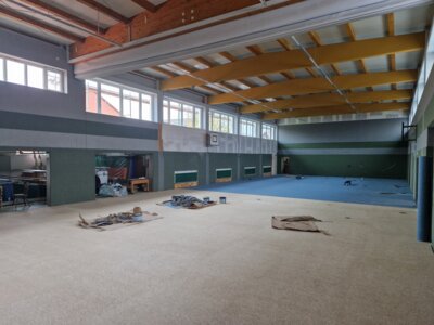 Info Sanierung Sporthalle (Bild vergrößern)