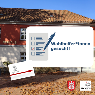 Wahlhelferin oder Wahlhelfer für die Bundestagswahl 2025 gesucht! (Bild vergrößern)