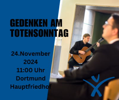 weltliches Gedenken Totensonntag 24.11.2024 in Dortmund (Bild vergrößern)