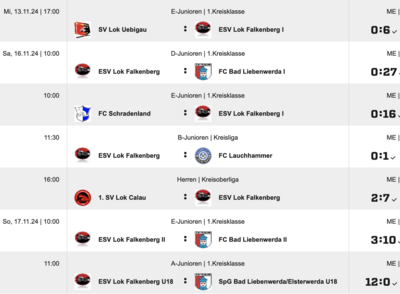 alle Ergebnisse (fussball.de)