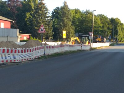 Foto zur Meldung: Vollsperrung in der Wittenberger Straße wird aufgehoben