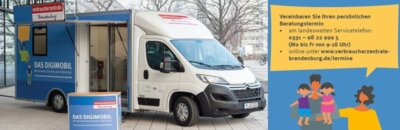 Digimobil der Verbraucherzentrale in der Kurstadt 2024 (Bild vergrößern)