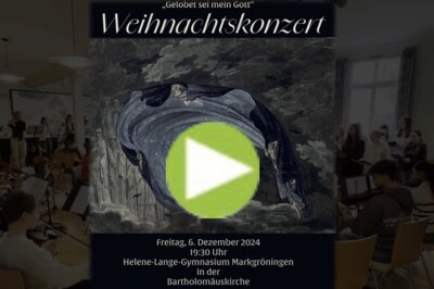 Herzliche Einladung zu unserem Weihnachtskonzert! (Bild vergrößern)