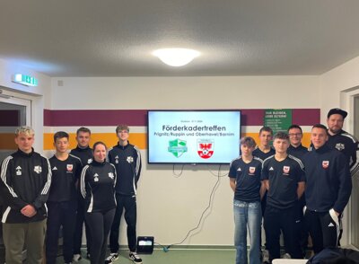 Austausch-Treffen des A-Förderkaders in Grabow (Bild vergrößern)