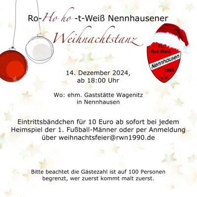 Einladung RWN Weihnachtstanz-/feier 2024 (Bild vergrößern)