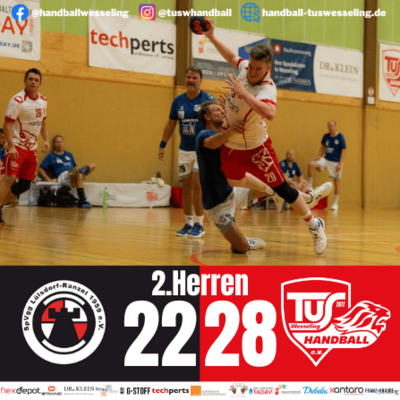 Meldung: SpVgg Lülsdorf-Ranzel : 2.Männer - 22:28 [Spielbericht]