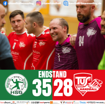 Meldung: HSG Rösrath/Forsbach : 1.Männer - 35:28 [Spielbericht]