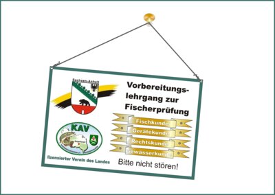 Termine Vorbereitungslehrgang Fischerprüfung 2025