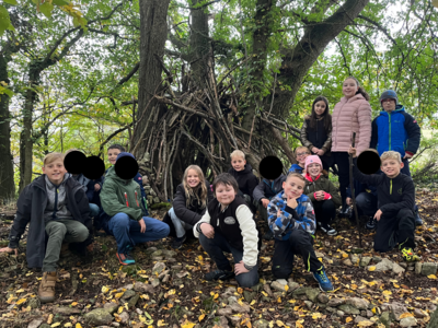 Unser Ausflug in den Wald (Bild vergrößern)
