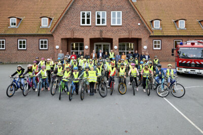 Meldung: Fahrradprüfung an der Eichenbachschule