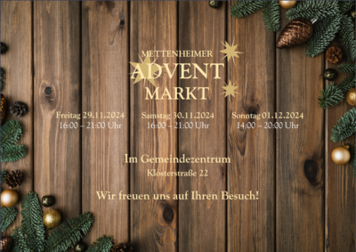 20. Mettenheimer Adventmarkt (Bild vergrößern)