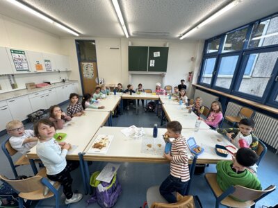 Apfelprojekt der Klasse 1a
