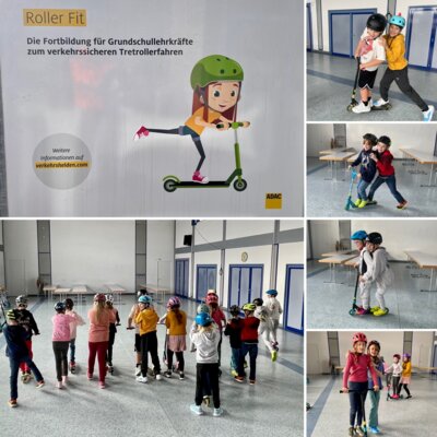 "Roller-Fit" in der Grundschule