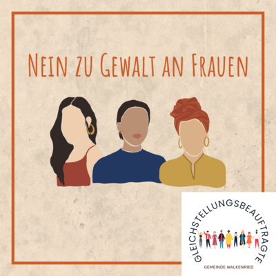 Nein zu Gewalt an Frauen