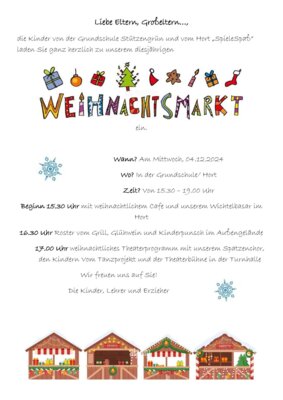 Einladung der Grundschule Stützengrün (Bild vergr&ouml;&szlig;ern)