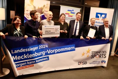 1. Platz beim Wettbewerb "Sterne des Sports" (Bild vergrößern)