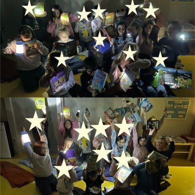 Magischer Leseabend der Klasse 2a
