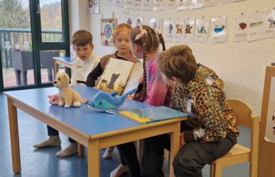 Kitabesuch zum Bundesweiten Vorlesetag (Bild vergr&ouml;&szlig;ern)