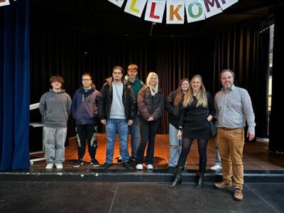 Besuch der Rechtsreferendarin Joanne Rachel Brühl (Bild vergrößern)