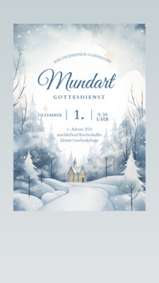 Mundartgottesdienst (Bild vergrößern)