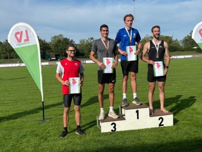 Wesselinger Leichtathleten glänzen bei Langstaffel DM in Sindelfingen - Nic Manzke gewinnt Bronze bei Landesmeisterschaft über 800m (Bild vergrößern)