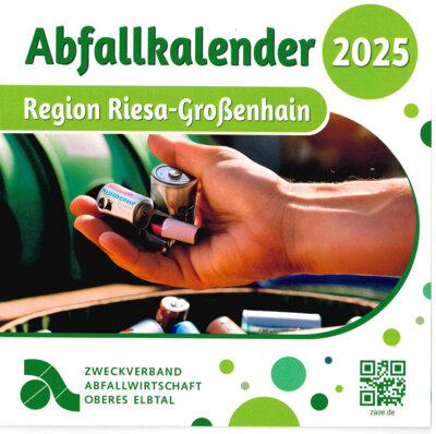 Abfallkalender 2025 liegt in der Gemeindeverwaltung abholbereit (Bild vergrößern)