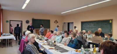 Gemeinsam gesungen und geschmaust