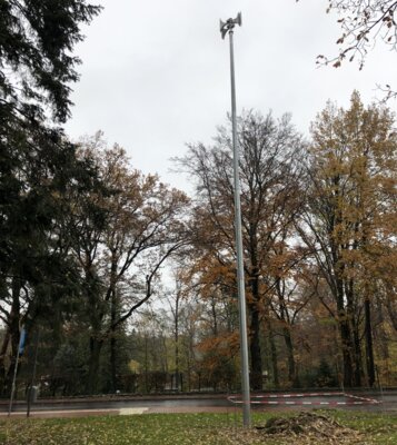Neue Sirenenmasten in der Samtgemeinde Grasleben