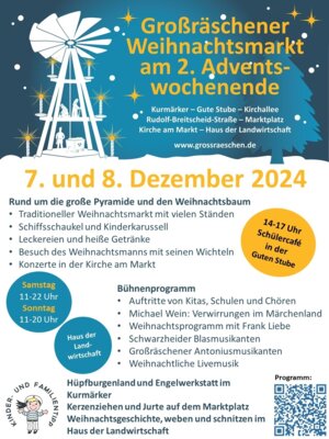 Plakat Weihnachtsmarkt (Bild vergrößern)