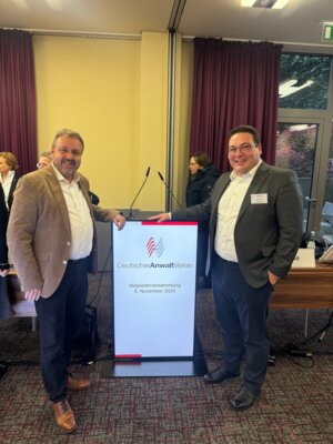 DAV - Mitgliederversammlung am 08. Nov. 2024