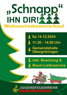 Weihnachtsbaumverkauf "Schnapp ihn Dir!" (Bild vergrößern)