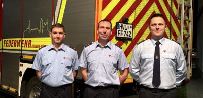 Sebastian Händel, Daniel Lange und Christian Woletz (v.l.n.r.) (Bild vergrößern)