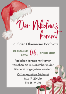Der Nikolaus kommt (Bild vergrößern)
