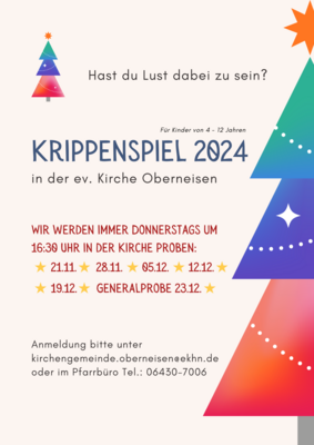 Krippenspiel 2024 (Bild vergrößern)