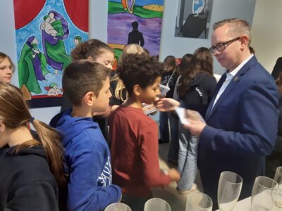 Von Dürer bis van Gogh: Schüler-Kunst im HAUS DIALOGFORUM (Bild vergrößern)