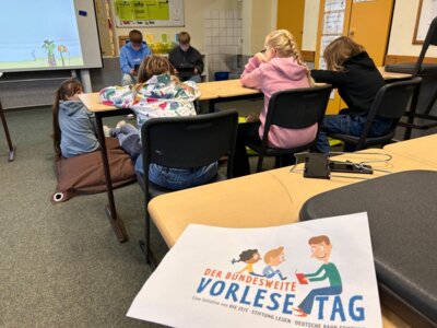 Meldung: Vorlesetag 2024 an der Sekundarschule Hohe Mark