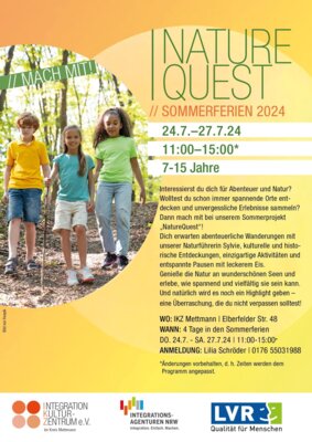 🌿 NATUREQUEST // SOMMERFERIEN 2024 🌿 (Bild vergrößern)