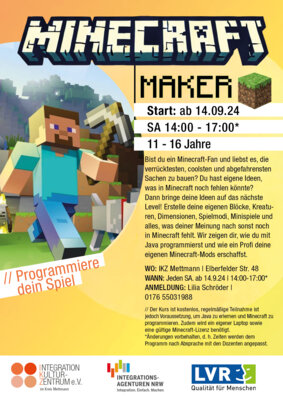 Lerne mit Minecraft programmieren! 🕹️👾 (Bild vergrößern)