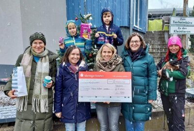 Spendenübergabe an das Tierheim Maria Höffner in Landau